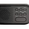 Ceas desteptator roadstar hra-1200 cu radio fm pll, negru, portabil si analogic