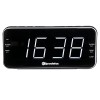 Ceas deșteptător cu radio fm pll roadstar hra-1300 - retro, cu difuzor mono