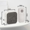 Sonerie wireless 36 melodii 150m - sonerie cu led și alimentare 220-240v