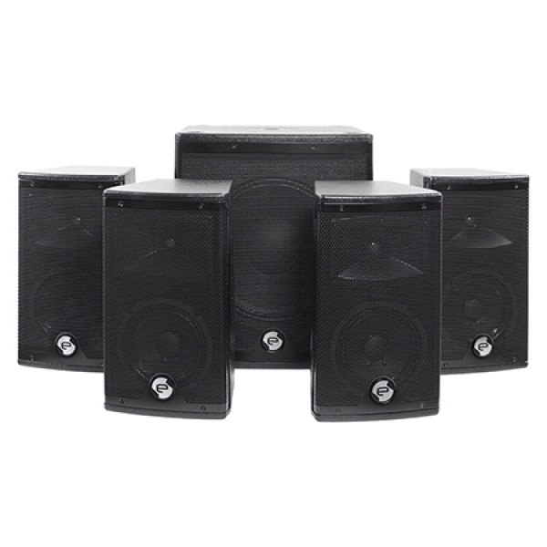 SISTEM 1 SUBWOOFER ACTIV 270W + 4 SATELITI 12