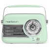 RADIO FM PORTABIL NOSTALGIA 15W CU FUNCTIE BLUETOOTH/AUX - VERDE