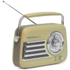 RADIO FM PORTABIL NOSTALGIA 30W CU FUNCTIE BLUETOOTH/AUX -OLIVE