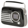 Radio Vintage Portabil Madison, 40W, cu Bluetooth, DAB+, FM și Subwoofer integrat