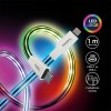 CABLU USB-C - USB-C FAST CHARGE 1M ILUMINAT LED CABLU USB-C - USB-C FAST CHARGE 1M ILUMINAT LED