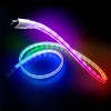 CABLU USB-C - USB-C FAST CHARGE 1M ILUMINAT LED CABLU USB-C - USB-C FAST CHARGE 1M ILUMINAT LED