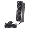 Adaptor priza auto 3in1 usb - forever, 12v, 0.5a