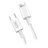 CABLU USB-C - USB-C  PD 1M  - ALB