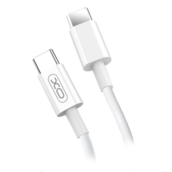 CABLU USB-C - USB-C  PD 1M  - ALB