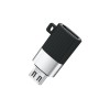 Adaptor micro usb la tip c negru - compatibil cu smartphone-uri și tablete