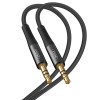 CABLU JACK TATA 3.5MM - JACK 3.5MM TATA 1M - NEGRU
