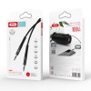 CABLU JACK TATA 3.5MM - JACK 3.5MM TATA 1M - NEGRU