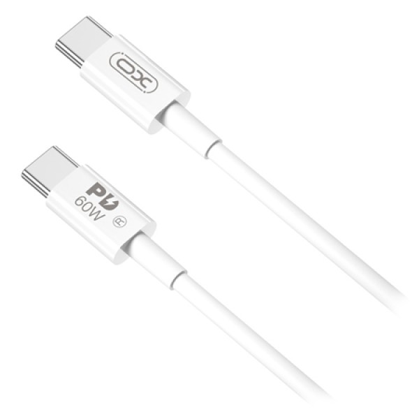CABLU TIP C - TIP C 60W 2M - ALB CABLU TIP C - TIP C 60W 2M - ALB