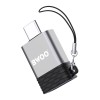 Adaptor otg usb-c la usb - transfer rapid 480 mbps, 2.4 a