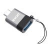 Adaptor otg usb-c la usb - transfer rapid 480 mbps, 2.4 a