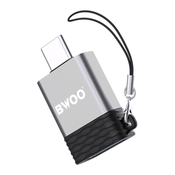 Adaptor otg usb-c la usb - transfer rapid 480 mbps, 2.4 a