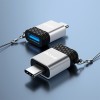 Adaptor otg usb-c la usb - transfer rapid 480 mbps, 2.4 a