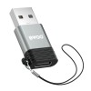 Adaptor otg usb la usb-c - 2.4a, viteză transfer 480 mbps