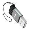 Adaptor otg usb la usb-c - 2.4a, viteză transfer 480 mbps