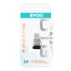 Adaptor otg usb la usb-c - 2.4a, viteză transfer 480 mbps