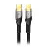 CABLU USB-C - USB-C 60W 1M - NEGRU