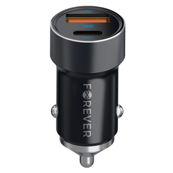 INCARCATOR AUTO PD 1 X USB-C 20W SI 1 X USB + CABLU USB-C 60W