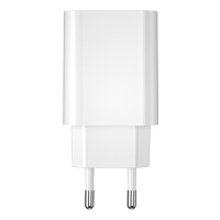 INCARCATOR RETEA USB-C FAST CHARGE PD 20W - ALB
