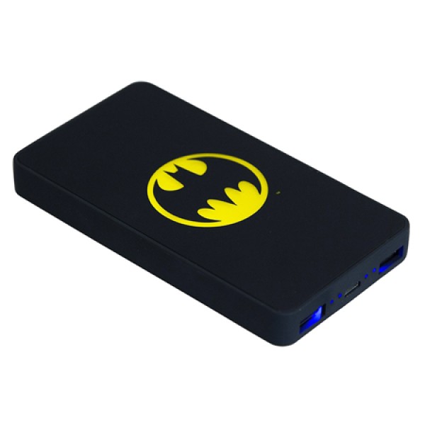 POWER BANK FAST CHARGE 6000MAH LOGO BATMAN POWER BANK FAST CHARGE 6000MAH LOGO BATMAN