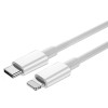 CABLU USB-C - LIGHTNING 1.2M 30W - ALB CABLU USB-C - LIGHTNING 1.2M 30W - ALB