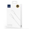CABLU USB-C - LIGHTNING 1.2M 30W - ALB CABLU USB-C - LIGHTNING 1.2M 30W - ALB