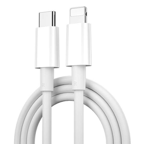 CABLU USB-C - LIGHTNING 1.2M 30W - ALB CABLU USB-C - LIGHTNING 1.2M 30W - ALB