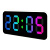 Ceas deșteptător setty rgb cu termometru ambiental, mod nocturn și alimentare usb Ceas deșteptător setty rgb cu termometru ambiental, mod nocturn și alimentare usb
