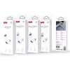 Adaptor otg tip c la usb - alb pentru smartphone-uri și tablete