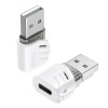 Adaptor usb-c la usb - xo nb256d, alb, compatibil cu laptopuri și tablete