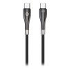 CABLU USB C - USB C 2M 60W - NEGRU CABLU USB C - USB C 2M 60W - NEGRU
