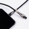CABLU USB C - USB C 2M 60W - NEGRU CABLU USB C - USB C 2M 60W - NEGRU