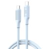 CABLU TIP C -TIP C 60W 1M - ALBASTRU CABLU TIP C -TIP C 60W 1M - ALBASTRU