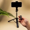 SELFIE STICK CU TREPIED 2IN1 CU BLUETOOTH SI TELECOMANDA SELFIE STICK CU TREPIED 2IN1 CU BLUETOOTH SI TELECOMANDA