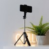 SELFIE STICK CU TREPIED 2IN1 CU BLUETOOTH SI TELECOMANDA SELFIE STICK CU TREPIED 2IN1 CU BLUETOOTH SI TELECOMANDA