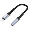 Adaptor audio lightning - jack 3.5mm negru - conexiune optimă