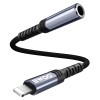 Adaptor audio lightning - jack 3.5mm negru - conexiune optimă