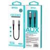 Adaptor audio lightning - jack 3.5mm negru - conexiune optimă