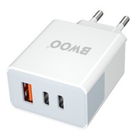 INCARCATOR RETEA 40W  2XUSB-C + USB