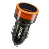 INCARCATOR AUTO 38W QC 18W + PD 20W - TRANSPARENT INCARCATOR AUTO 38W QC 18W + PD 20W - TRANSPARENT