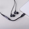 Adaptor audio tip c la jack 3.5mm - convertor plug-and-play negru