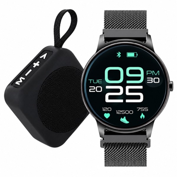 SMARTWATCH 1.4'' + MINI BOXA PORTABILA SMARTWATCH 1.4'' + MINI BOXA PORTABILA