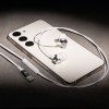 CASCA STEREO CU MUFA TIP C - ALB