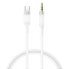 CABLU JACK 3.5MM - USB-C 1M - ALB CABLU JACK 3.5MM - USB-C 1M - ALB