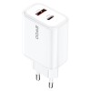 INCARCATOR RETEA 1X USB 1XUSB-C FAST CHARGING PD 36W - ALB INCARCATOR RETEA 1X USB 1XUSB-C FAST CHARGING PD 36W - ALB