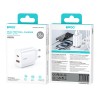INCARCATOR RETEA 1X USB 1XUSB-C FAST CHARGING PD 36W - ALB INCARCATOR RETEA 1X USB 1XUSB-C FAST CHARGING PD 36W - ALB