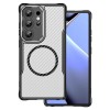 HUSA TELEFON CARBON MAG SAFE PENTRU SAMSUNG S24 ULTRA - NEGRU